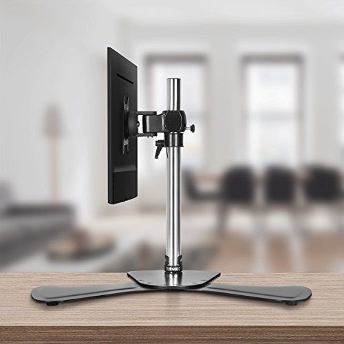 Duronic DM751 Monitor-Standfuß für einen LCD / LED Computer Bildschirm / Fernsehgerät mit Neig, Schwenk und Rotierfunktion - 9