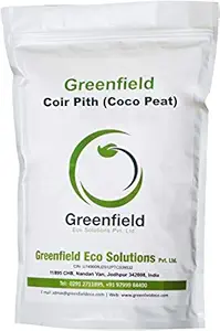 Greenfieldeco Coir Pith(Cocopeat) For Seed Growing, Bedding Plants, Container Growing (900Gms)