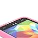 PowerQ Multi Pattern Colorful Combo Style for Samsung Galaxy S5 I9600 Soft TPU Cover and Plastic PC Bumper Combine Combo Mix Material Case Pattern Print Printing Drawing Cell Phone Case mobile Cover Soft Protect Skin (white-red flowers)