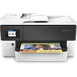 HP Officejet Pro 7720 - Impresora multifunción de Formato Ancho (impresión A3 y A4, Pantalla táctil en Color, Memoria 512 MB, AAD de 35 Hojas, impresión a Doble Cara, fax, AirPrint), Color Blanco