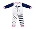 BABYTOWN Baby Girls Pyjamas Set PJs Soft Cotton Rich Zebra Ballet Dancer  Sweet Dreams 6 - 9 Months
