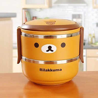 Price comparison product image MEICHEN Cartoon Stainless Steel Insulation Lunch Box