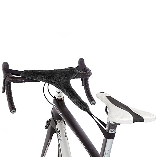 Feedback Sports Bike Trainers And Accessories | Omnium Sweat Guard | Cycle Protector For Indoor Training Zwift | Black | One Size