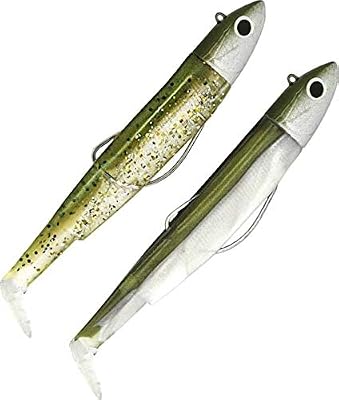 Black Minnow Fiiish Double Combo Black Minnow Shore 7cm - 6G - Kaki - Kaki Paillete - BM759