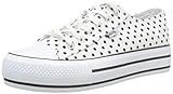  MTNG Attitude 69574, Zapatillas para Mujer, (Canvas3 Point Blanco C46279), 37 EU