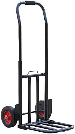ZGL Trolley Trolley Heavy-duty Luggage Cart Warehouse Trailer Pull Truck Collapsible Trolley Effort Trolley Easy To Carry Pull Rod Car Hand Car