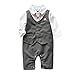 Baby Boy Wedding Tuxedo Waistcoat all in 1pc Design Outfit Suit (6-12 Month)