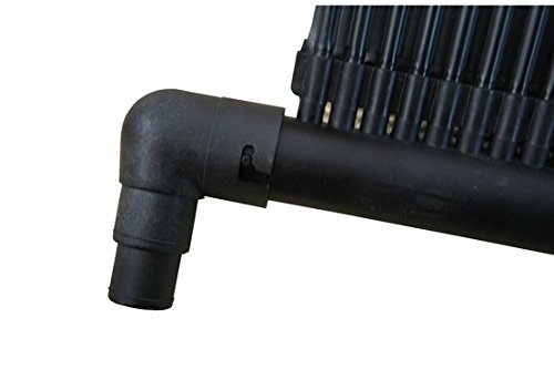 Miganeo® Pool Solarmatte LDPE 0.7 x 6 m, für Pools bis 20 cbm Wasserinhalt, Schlauchanschluss 32/38 mm - 6