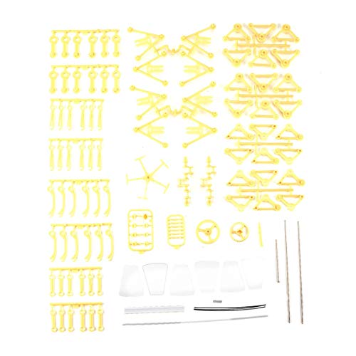 Preisvergleich Produktbild JullyeleDEgant Wind Powered Mechanische DIY Walking Walker Strandbeest Modell Kits Neuheit Spielzeug für Kinder 3D Intelligenz Training Puzzle