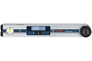 Bosch Professional Medidor digital de ángulos GAM 220 (margen de medición: 0 - 220º, longitud: 40 cm)