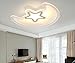 Produktbild Jingzou LED Kreativ simple Mode schlank Stern Mond Wohnzimmer Schlafzimmer Acryl Eisen Decken 40CM 20W