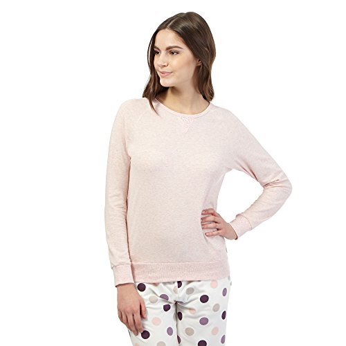 Rjr.John Rocha Womens Pink Lace Pyjama Sweatshirt 16