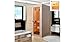 Produktbild weka Holzbau GmbH WEKA Sauna VAASA 1, 137/137/203,5 cm, 38 mm, 3,6-KW-Ofen 3,6-kW-Ofen mit externer Steuerung