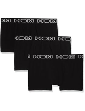 HOM Herren Boxershorts Hom Boxerlines #2 Boxer Brief 3 Pack