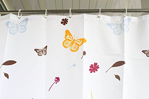 Generisches Scheck Polyester Duschvorhang 240cm x 200cm (W x H) - 2