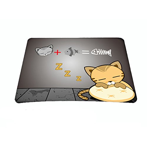 tolulu & # 174; Regular Größe (21,6 x 17,8 cm) Mauspad Mauspad Maus Anzug für optische Laser-Maus, Katze Glück