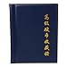 Produktbild KINTRADE 250 Coins Collection Aufbewahrung Buch Album Collection Book Penny Geld Foto Tasche - Blau