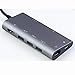 Produktbild JJJ Typ C HUB 8 in 1 Zu HDMI/Gigabit LAN/USB 3.1 PD/USB 3.0 * 3 / SD/TF