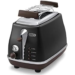 Delonghi CTOV2103.BK Grille-pain de 2 tranches Noir 900 W