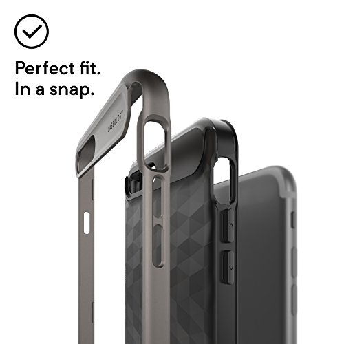 Funda iPhone 8 Plus Caseology serie Parallax Protector delgado de doble capa Proteccion de buena calidad Diseno geometrico Negro Gris Calido - Black Warm Gray para Apple iPhone 8 Plus 2017 iPhone 7 Plus 2016 reviews Funda iPhone 8 Plus Caseology serie Parallax Protector delgado de doble capa Proteccion de buena calidad Diseno geometrico Negro Gris Calido - Black Warm Gray para Apple iPhone 8 Plus 2017 iPhone 7 Plus 2016
