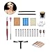 Produktbild ZYJFP Augenbrauen Tattoo Stifte Setzt,Tätowierungszubehör Nadelstift Pigmenttintenhalter Training Semi-Permanent Manuelles Makeup Tool