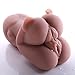 Produktbild SAS International B.V. 3D Masturbator Pussy und Ass für Männer - Doppel-Masturbator aus Super Material Doppel Masturbator mit Doppelter Extra Enger Vagina Nachbildung für Männer (Tan)