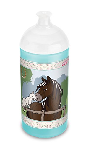 Preisvergleich Produktbild Nici 41406 Soulmates Trinkflasche mit Pferden, 19.5 cm