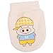 Lalang 1 Pairs Cute Cartoon Newborn Baby Anti Scratch Mittens Infant Boys Girls Soft Gloves Gift (yellow)
