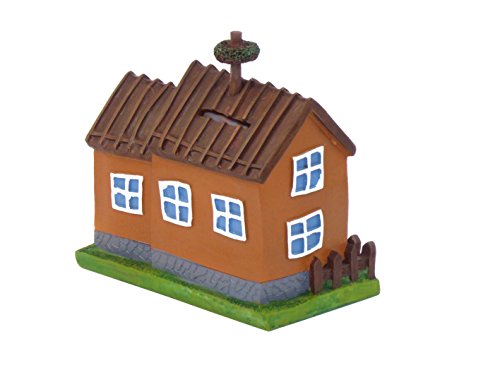 Spardose Haus Alles Gute zum Richtfest für ein Geschenk Geldgeschenk oder Mitbringsel zum Richtfest im neuen Haus oder als Geschenkidee für Bauherren und Hausbauer zum Hausbau - 5