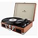 Price comparison product image Revinyl Briefcase Record Player Suitcase Vinyl Turntable Bluetooth 3W Speakers
