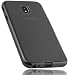 Produktbild mumbi Schutzhülle für Samsung Galaxy J3 (2017) Hülle transparent schwarz