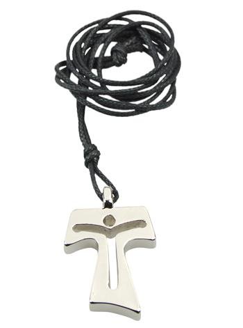 Preisvergleich Produktbild Tau Kreuz Metall 3 cm