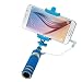 Produktbild feitong Ausziehbarer Selfie-Stick mit Mini-Taschenlampe  blau