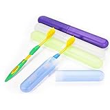 Fácil de transportar y mantener sus cepillos de dientes limpios. Lo suficientemente pequeño como para ponerlo en sus maletas y maletines.
