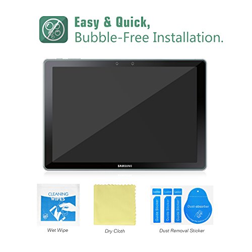 MoKo Samsung Galaxy Book 12 Zoll Folie – HD 9H Panzerglas Hartglas Displayschutzfolie Glas Displayschutz Display Schutzfolie Glasfolie Screen Protector für Samsung Galaxy Book 12 Zoll, Transparent - 8