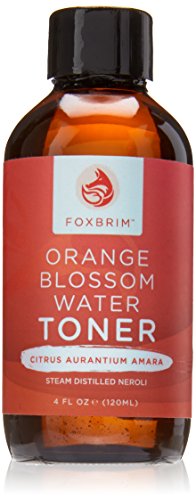 Orange Blossom Water Toner - 100% All-Natural Face Toner - Beautiful Floral Water - To Tone & Refresh Skin - Balance pH and Skin Moisture - Alcohol Free - Imported from Morocco - Renowned Neroli Distillate/Hydrosol - Perfect For A Complete Beauty Regim ..
