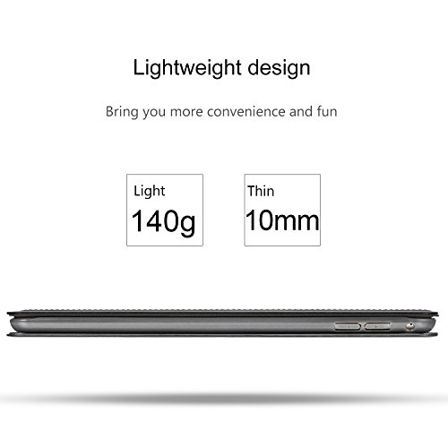 AUAUA iPad Mini 4 Hülle, iPad Mini 4 Hülle Leder Tasche Schutzhülle mit Auto aufwachen / Schlaf Funktion + Clear Schutzfolie (Gift) für Apple iPad Mini 4 Hülle Zoll Apple Tablet - 8