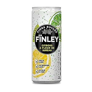 Finley Citrons Fleur De Sureau 25cl Pack De 24