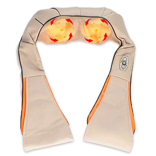 Vingo massaggiatore cervicale a infrarossi Shiatsu massaggiatore 3D Shiatsu massaggio 8 testine rotanti massaggio collo massaggio per ufficio auto massaggio