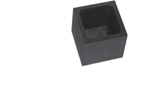 LLF Barrenform für Gold Silber Graphit Tiegel zum Schmelzen Gießen Verfeinern, gold