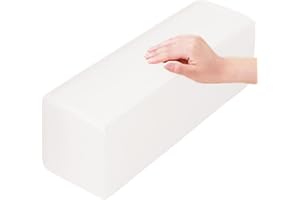 Xpnit Sofa-Armlehnen-Kissen, wasserdicht, Kopf-/Nackenstützkissen, rechteckig, abnehmbar, waschbar (20 x 20 x 40 cm, weiß)