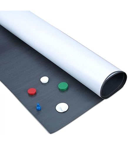 Magnetfolie 165, Streifen, L: 1.000 mm, B: 40 mm, Stärke: 0,9 mm, blau