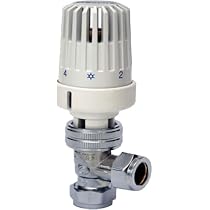 Salus Thermostatic Radiator Valve (TRV) 15mm Angled White/Chrome Finish  Supplied with a 10mm Reducer TRV310A : Amazon.co.uk: DIY u0026 Tools