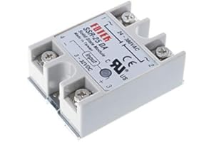 BE-TOOL Relais statique SSR-60DA DC 3-32 V entrée AC 24-380 V sortie monophasé pour contrôleur de température Pid