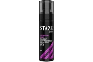 Staze 9to9 Set Me Up Makeup Setting Spray 3 In 1 Prep + Fix + Refresh & Locks Makeup for 12Hrs long lasting Mattifying & Non-sticky Hydrating & Absorbs Instantly All skin types 100 ml