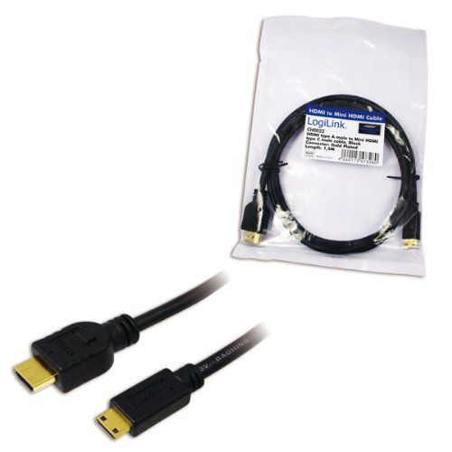 Kabel HDMI auf HDMI Mini High Speed w.E. 1,5 Meter LogiLink CH0022