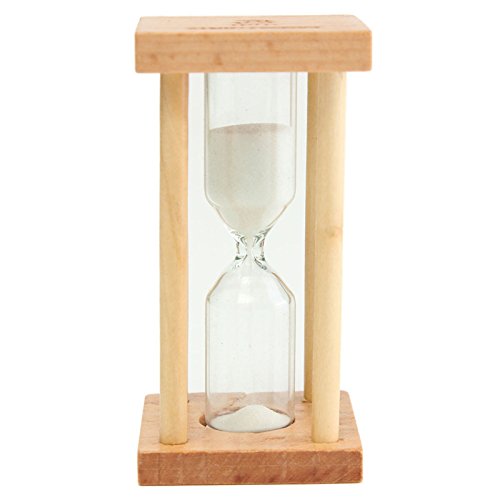 Bluelover 1/3/5 min aus Holz Sand Sanduhr Sanduhr Timer Clock Dekor einzigartige Geschenk Küche Sand Uhr-3 - 6