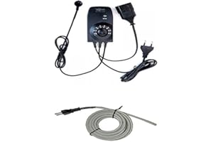 NATURAVIVA BASSANO Eco Grow Box termostato + Cavo riscaldante Doppio Silicone + termoigrometro (con Cavo 15w 330 cm)