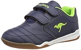kangaroos sneaker damen weiß  KangaROOS Unisex-Kinder Inyard V Multisport Indoor Schuhe, Blau (Dk Navy/Lime 4054), 28 EU