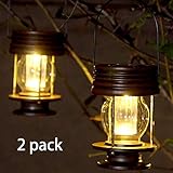 【Elegante diseño vintage】-- Las luces solares están hechas de plástico ABS de bronce de alta calidad, que puede soportar condiciones meteorológicas adversas. Maravilloso diseño perfecto para árbol, patio, decoración de césped.